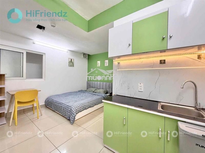 Studio full nội thất zá siu hạt dẻ