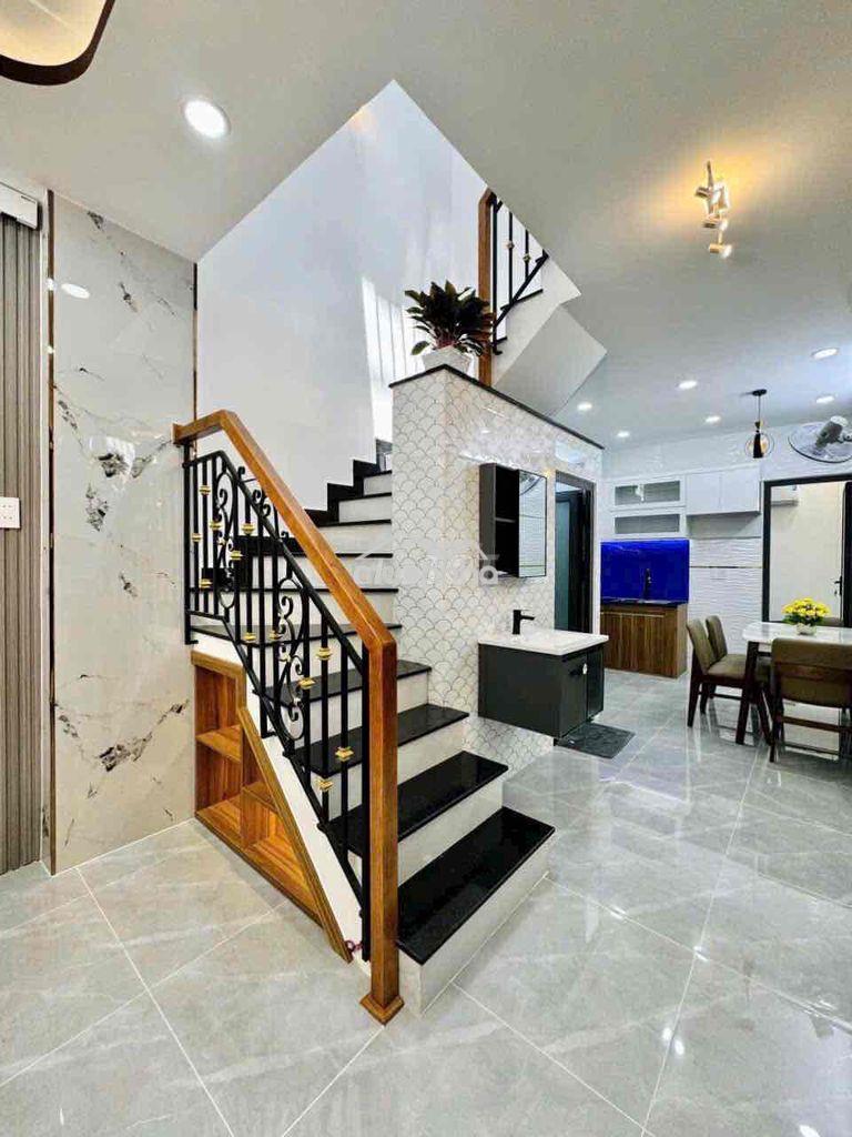 Cho thuê nhà 3,5x12 1lầu 3pn full nt hẻm 3,5m bùi quang là - 3