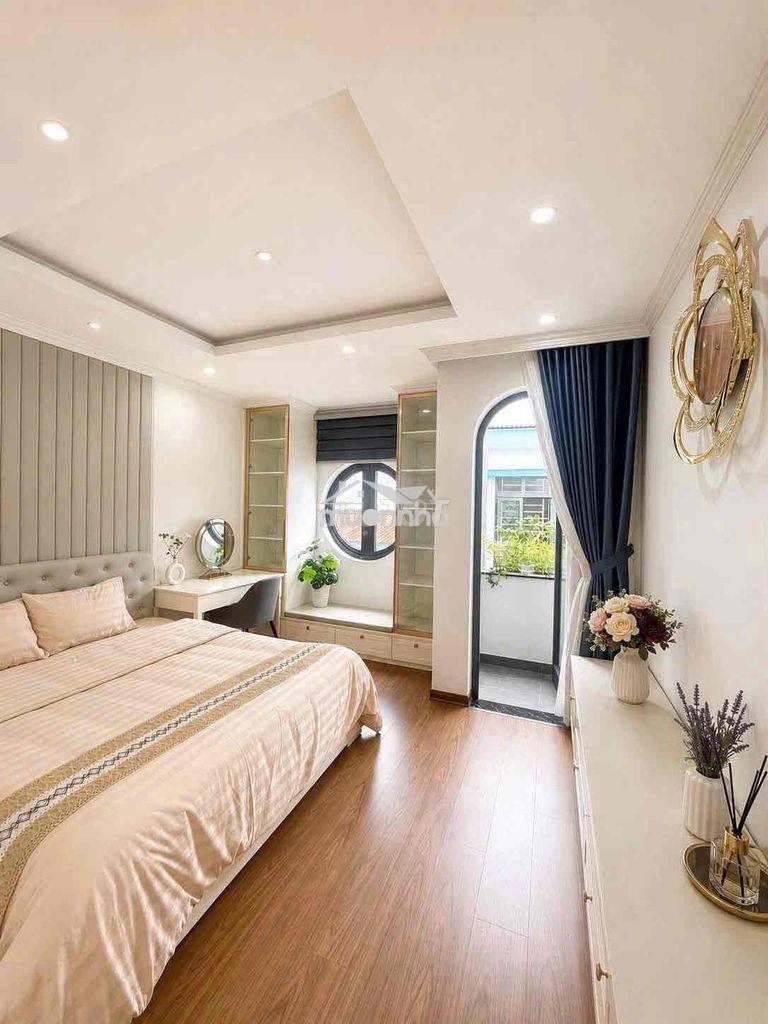 Cho thuê nhà đẹp 3 tầng 4 pn khép kín full nội thất khu biển mỹ khê - 4