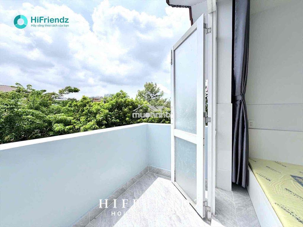 Phòng dạng studio bancon full nội thất- gần ueh & vhu - ngay kdc conic - 2