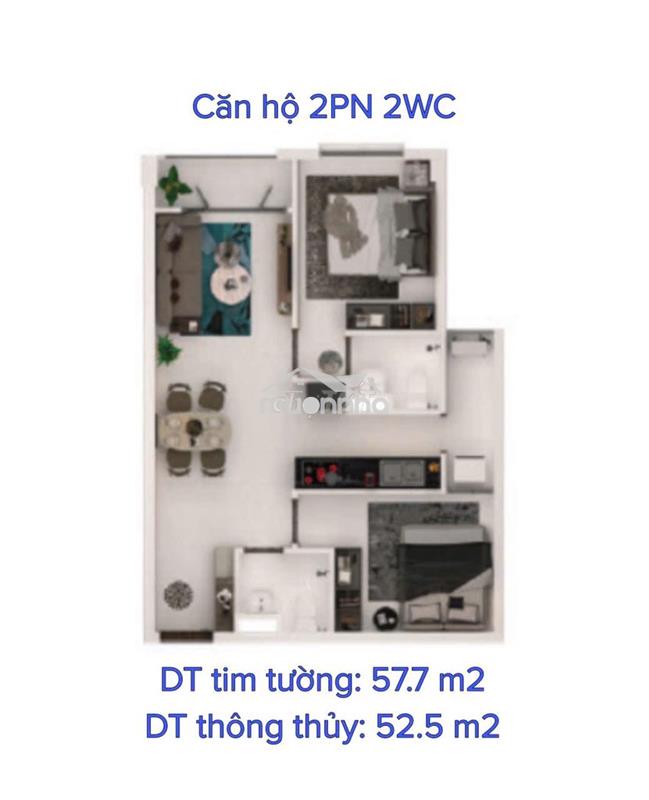 Chung cư siêu hiếm 2pn 2 wc 25tr/m2 ngay ngã tư 550 dĩ an