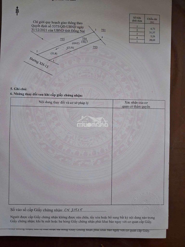 Cần bán lô đất nền cách hồ gia măng 200m, khu dân cư xã xuân hiệp, cũ - 4