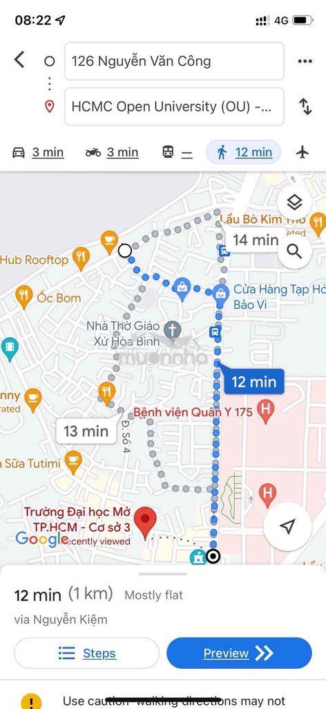 Phòng đẹp 25m2 gác cao, thoáng mát nguyễn văn công - 4