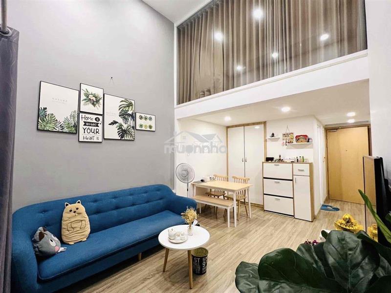 Cho thuê nhanh căn duplex chung cư m-one 1pn đầy đủ nội thất, giá tốt
