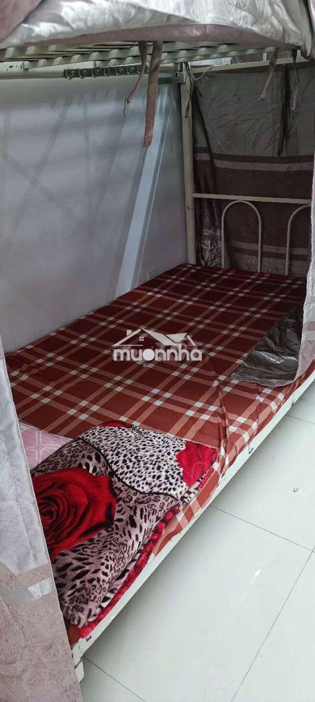 Ở ghép giường tầng, 1tr1/tg bao trọn gói điện nước,máy lạnh,máy giặt, - 4