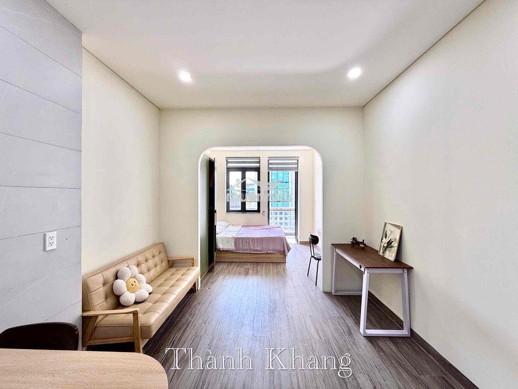Cho thuê căn hộ xa bếp bancol thang máy rộng 40m2 ngay đh bách khoa - 4