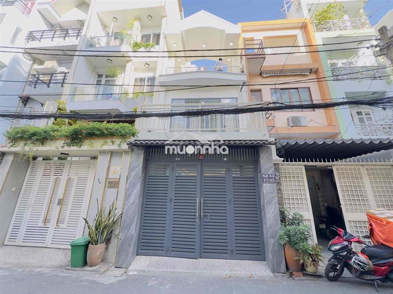 Cho thuê nhà 68/33 út tịch, 3 tầng st, 4,2x20m, 25tr/tháng