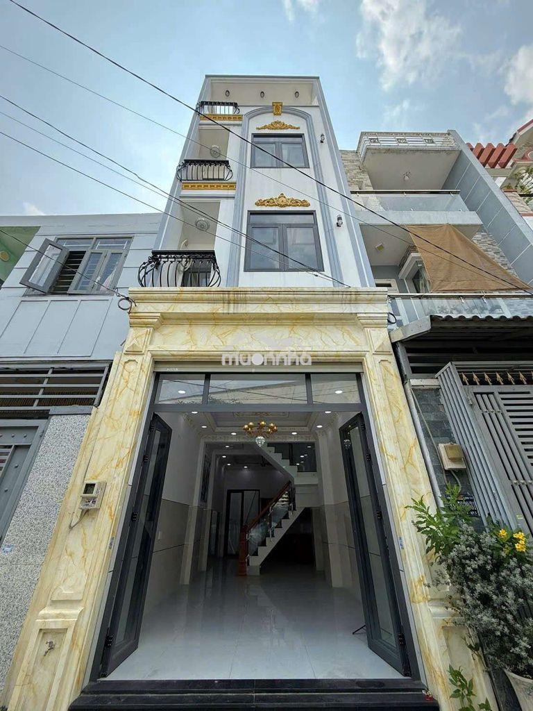 5 tỷ 5, 4 tầng, 4 p.ngủ, hẻm ô tô, đường liên khu 4-5, nhà mới ở ngay - 3