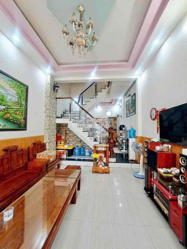 Nhà 3 tấm 4x13 hẻm 1 sẹc hương lộ 2 full nội thất - 2