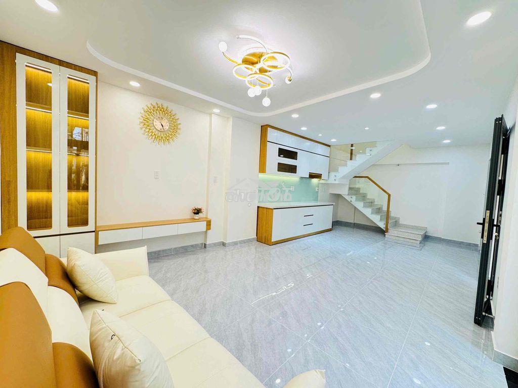 Nhà mới 56m2 1 trệt 1 lầu 3pn 3wc hẻm văn cao - tân phú - 2