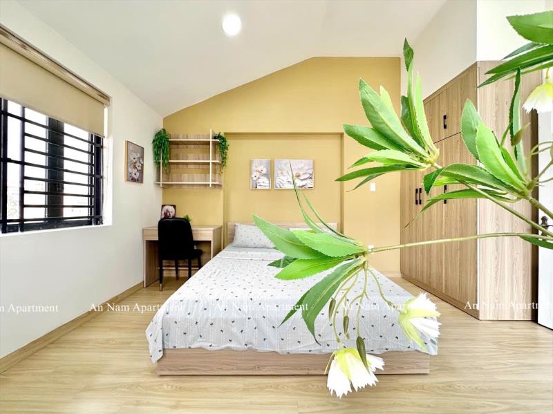 Cho thuê 1pn ban công 40m2 có máy giặt riêng gần chợ bà chiểu - trường đại học văn lang - ngã tư phú nhuận - 2