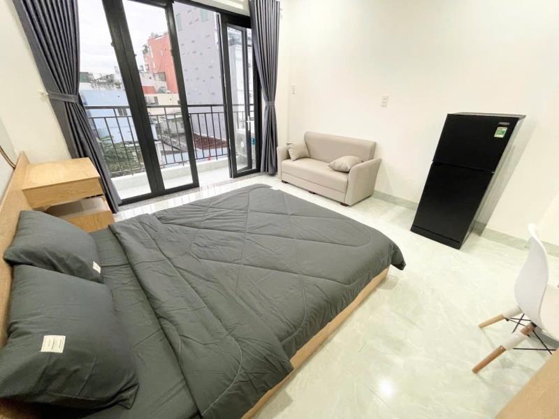 🏠 Căn hộ 35m2 | có ban công | full nội thất | gần đh ngoại thương, gtvt, hutech , uef, hồng bàng - 2