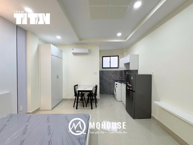 Cho thuê phòng trọ full nội thất nhà mới cửa sổ thoáng đường lê trực gần uef, hutech , hồng bàng - 2