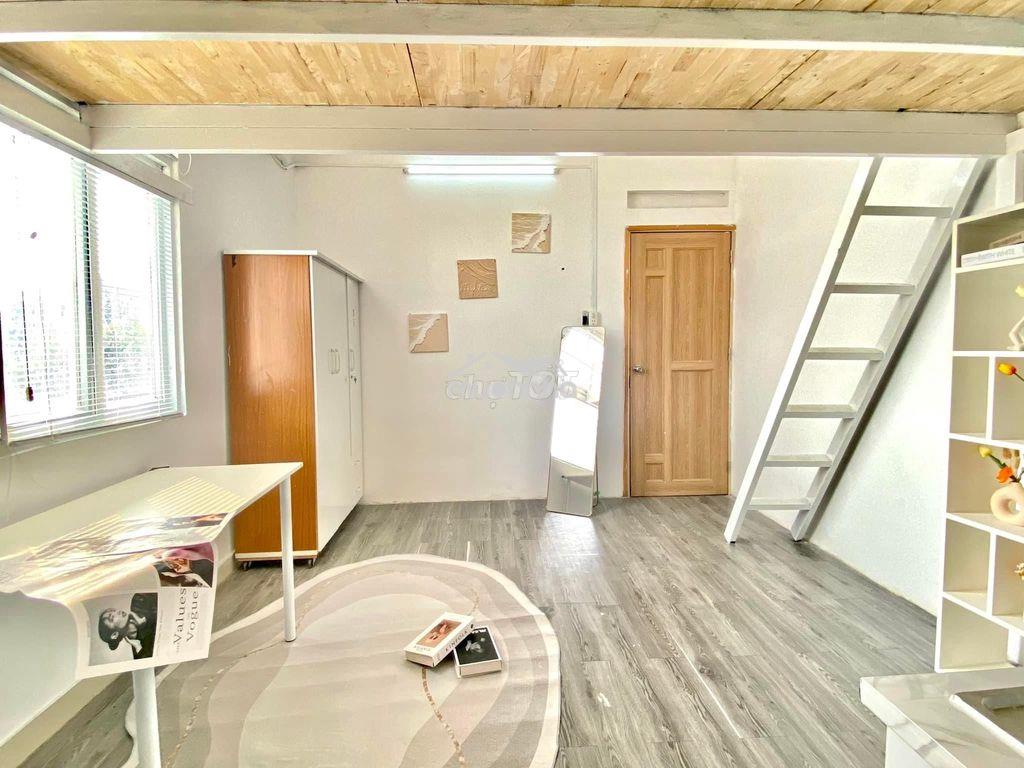 Căn hộ gác lửng full nội thất đường bùi đình túy gần phan văn trị - Ảnh 2