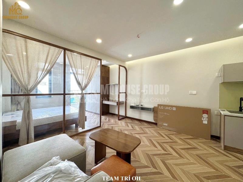 Cho thuê 1pn ban công 40m2 new 100% có thang máy ngay ngã tư hàng xanh - cầu thị nghè - thảo cầm viên sg - 2