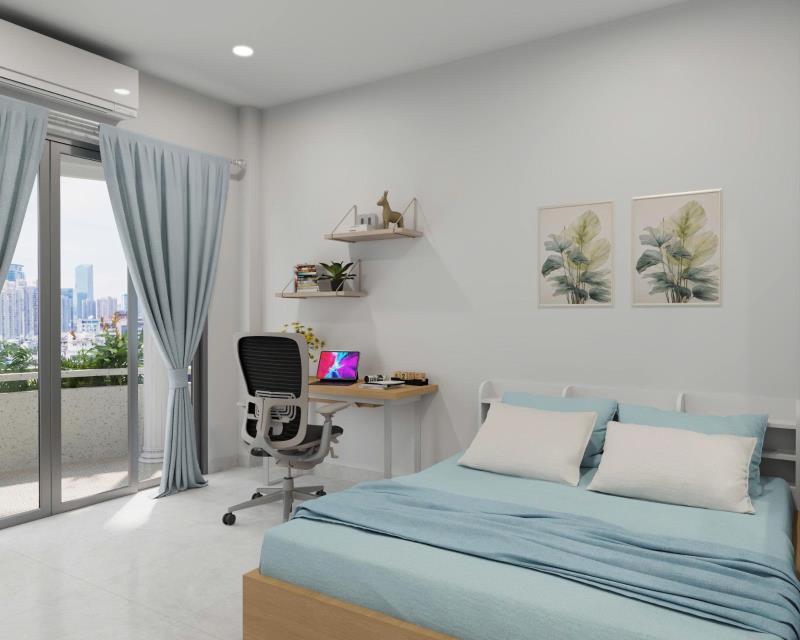 Cho thuê studio ban công 35m2 new 100% ngay ngã tư hàng xanh - cầu thị nghè - thảo cầm viên sg - 4