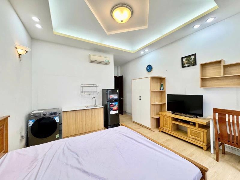 Cho thuê căn hộ ban công, máy giặt riêng_hoàng hoa thám, bình thạnh gần chợ bà chiểu, tiện đi q1 - 4