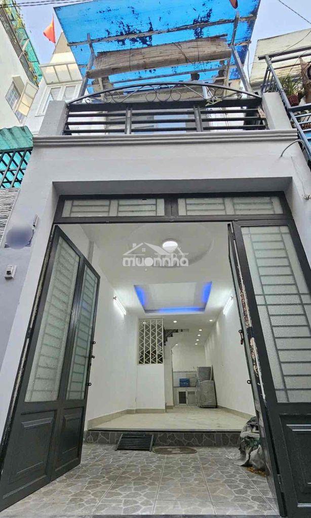 Cho thuê nhà nguyên căn 3 lầu, 3.2x 12m, 4pn/3wc, nguyễn văn đậu, 11tr
