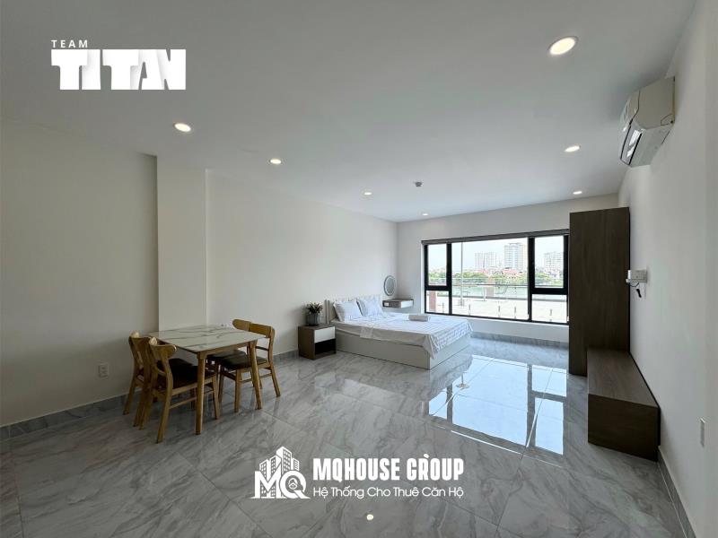 Cho thuê studio 40m2 view sông sài gòn ngay cầu kinh thanh đa - cầu bình lợi - gigamall - Ảnh 3