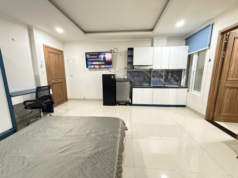 Phòng full nội thất quốc lộ 13 rộng yên tĩnh giá cực dễ chịu