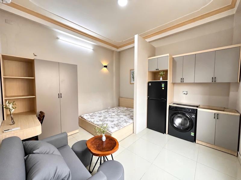 🔥 Cho thuê căn hộ studio cao cấp full nội thất ngay tân cảng, bình thạnh