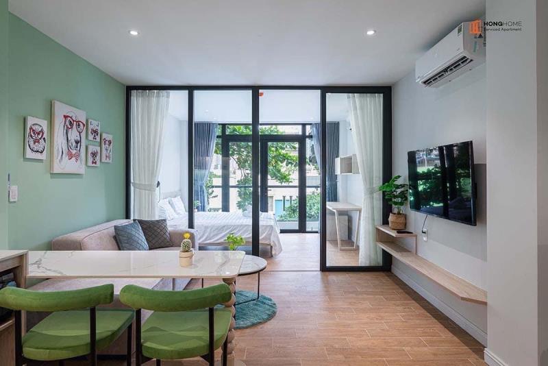 Studio ban công - mới 100% gần lotte quận 7, đh rmit