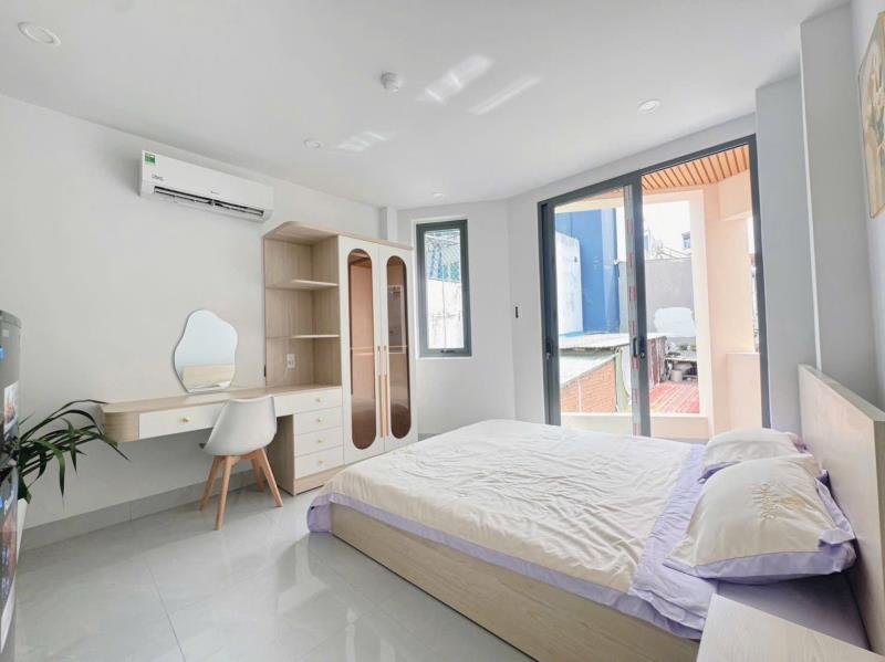 Căn hộ studio ban công  - gần đh mỹ thuật,phố ẩm thực phan xích long