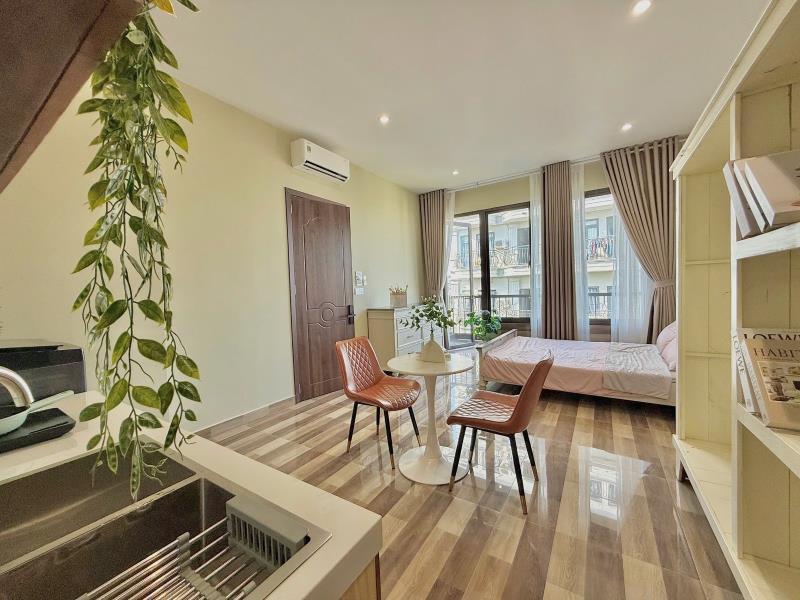Studio  ban công sang chảnh full nội thất - ngay trung tâm q7 - gần ufm, tdtu, cầu kênh tẻ, cầu him lam, lotte mart q7, cresentmall, vivocity, q1, q4 - Ảnh 3