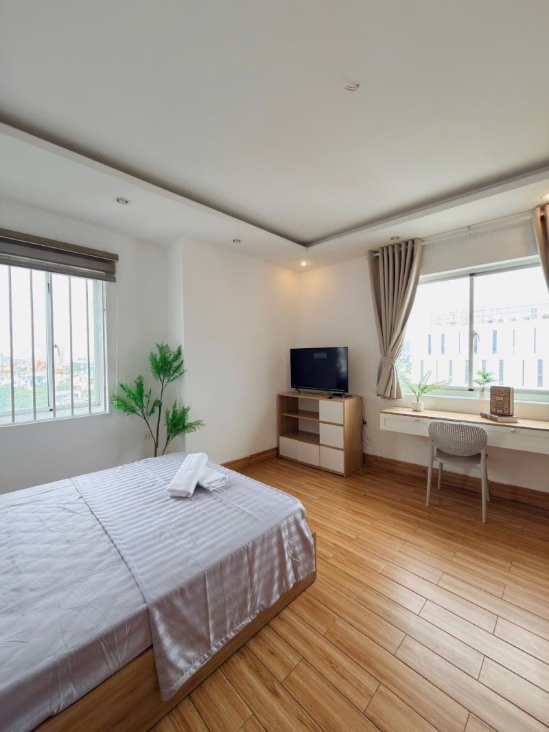 Thuê ngay căn hộ cửa sổ thoáng 40m2 sát q1 thuận tiện di chuyển - an ninh cao
