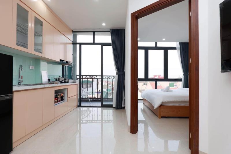 Căn hộ 1pn ban công gần vòng xoay lăng cha cả, cv hoàng văn thụ,...