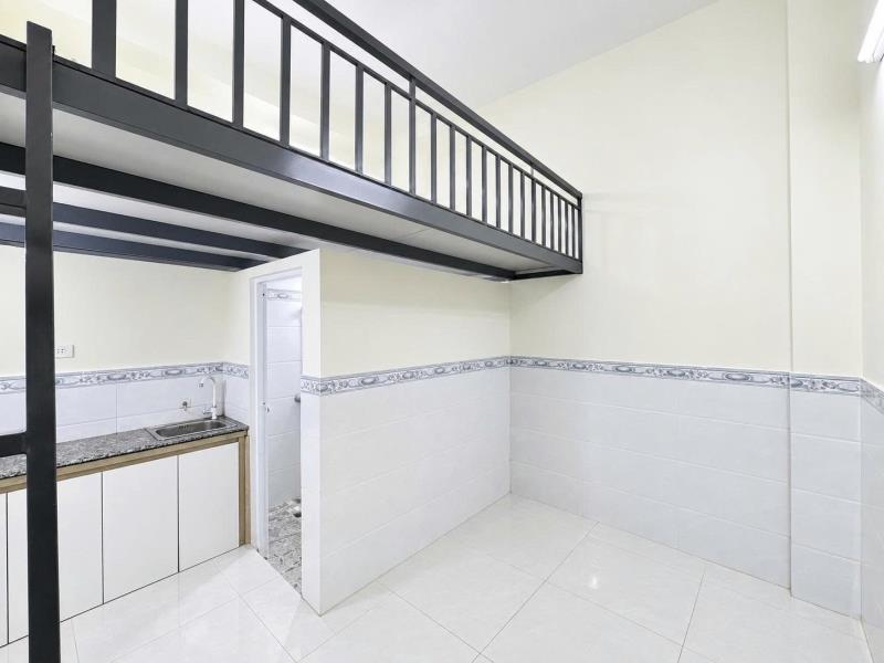 [Tân phú] phòng trọ dạng gác nội thất cơ bản gần vhu, aeon mall tân phú