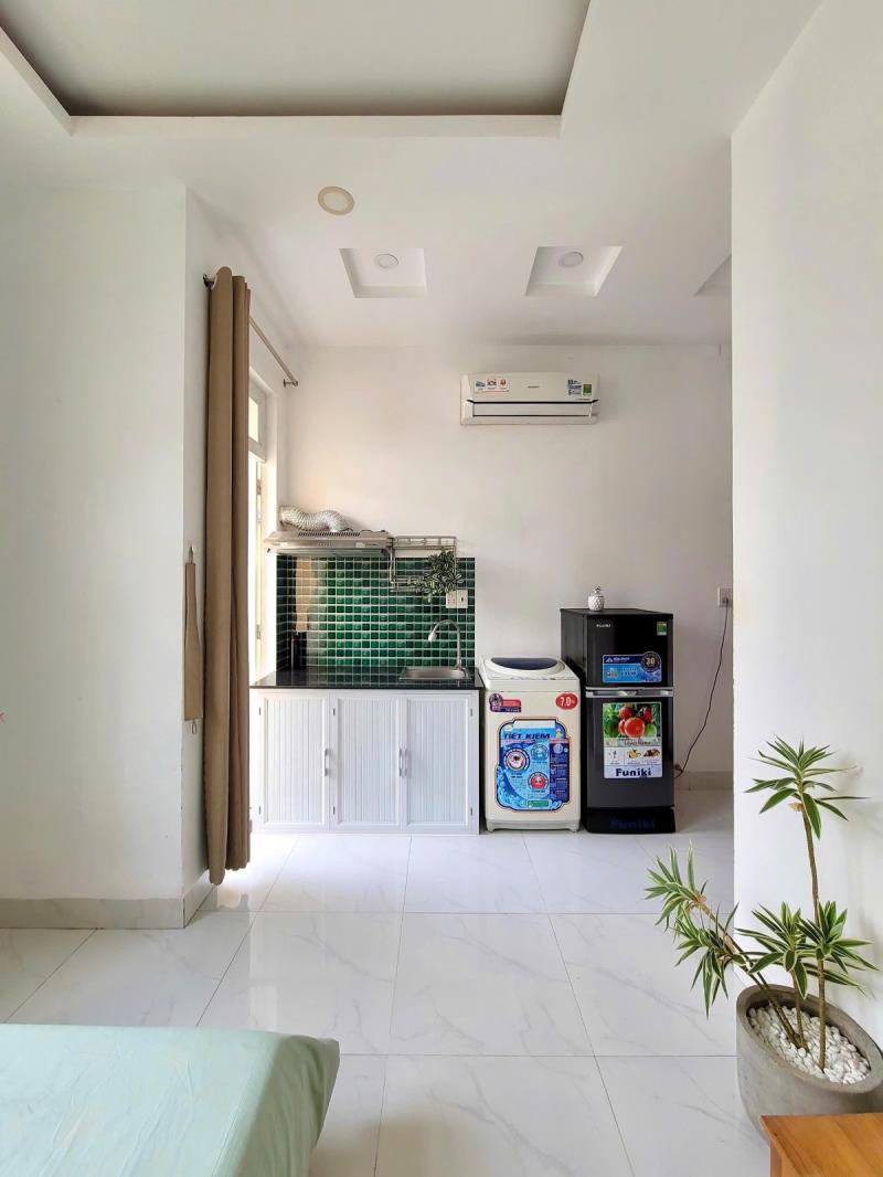 Cho thuê phòng 40m², ban công, máy giặt riêng – phan chu trinh, bình thạnh gần uth, uef, ftu2 - Ảnh 3