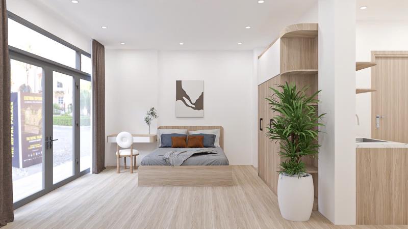 Căn hộ mới khai trương dạng studio ban công gần cầu him lam, lotte mart trung tâm quận 7