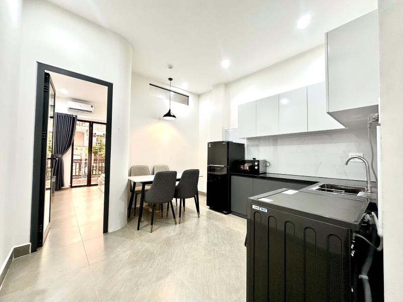 Cho thuê căn hộ có ban công full nội thất đường bùi đình túy, bình thạnh - gần hutech, ngoại thương, văn lang thuận tiện di chuyển quận 1 - Ảnh 4