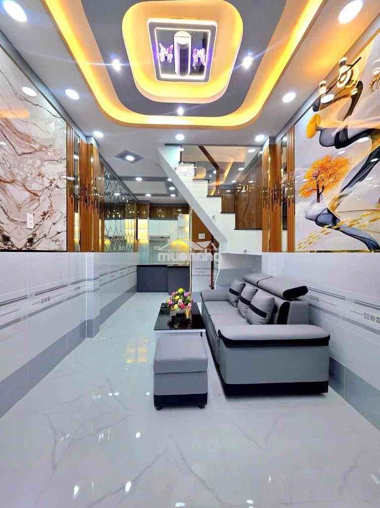 Bán nhà mới xây huỳnh tấn phát kế q7