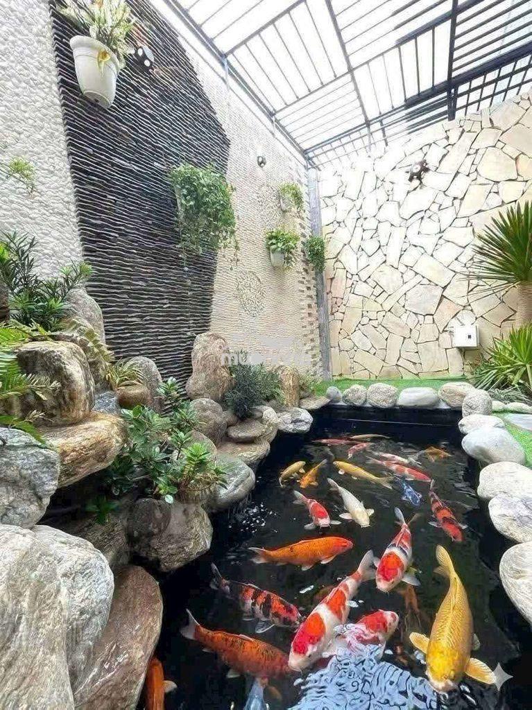 Siêu phẩm hồ cá koi đẹp mê  4m x 17m. 4 tầng đường thạnh xuân 25 - Ảnh 3