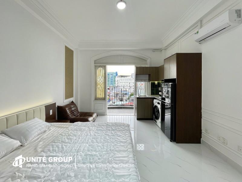 Studio ban công • full nội thất • 126 trần huy liệu, phú nhuận - Ảnh 2