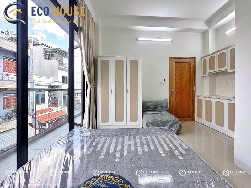 Căn hộ dịch vụ ban cồn siêu xinh | full nội thất xịn xò | ngay aeon tân phú - Ảnh 4