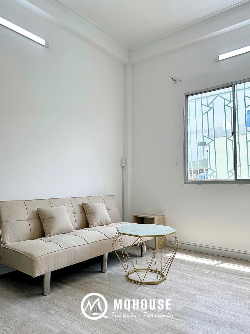 Studio cửa sổ to kết hợp bancol | mới xây - full nội thất - máy giặt riêng | gần sát etown | giá 5tr5 - Ảnh 4