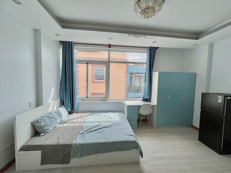 Cho thuê phòng studio view kính cực đẹp - full nội thất | ngay chợ phạm văn hai, học viện hàng không - Ảnh 2