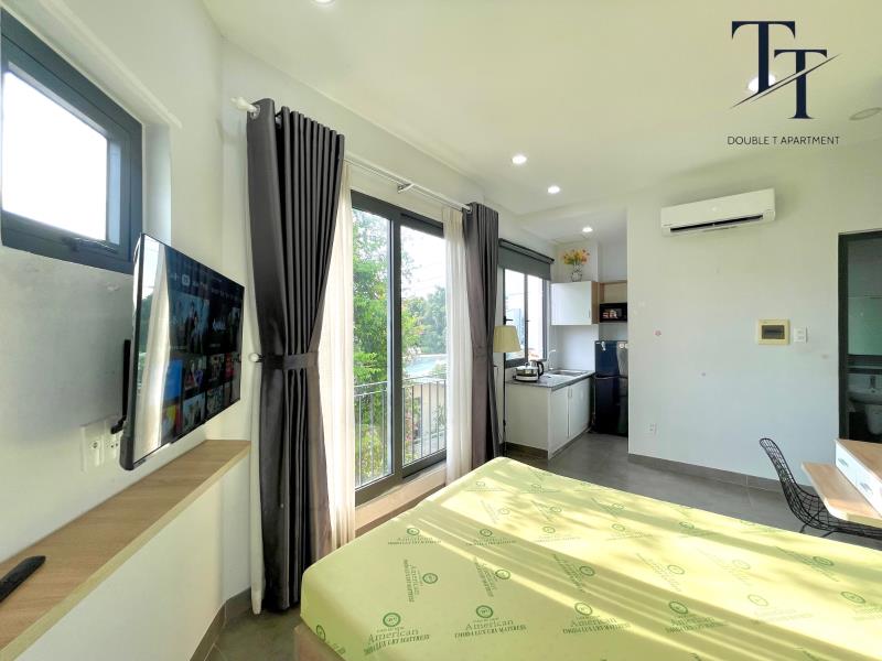 Cho thuê studio ban công 25m2 ngay cầu bông - chợ bà chiểu - công viên lê văn tám - chợ tân định - Ảnh 2