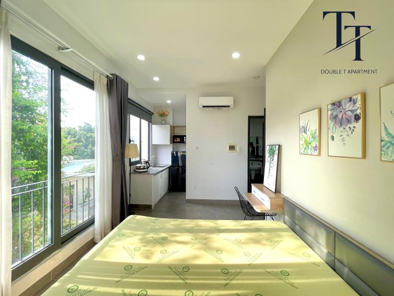 Cho thuê studio ban công 25m2 ngay cầu bông - chợ bà chiểu - công viên lê văn tám - chợ tân định - Ảnh 4