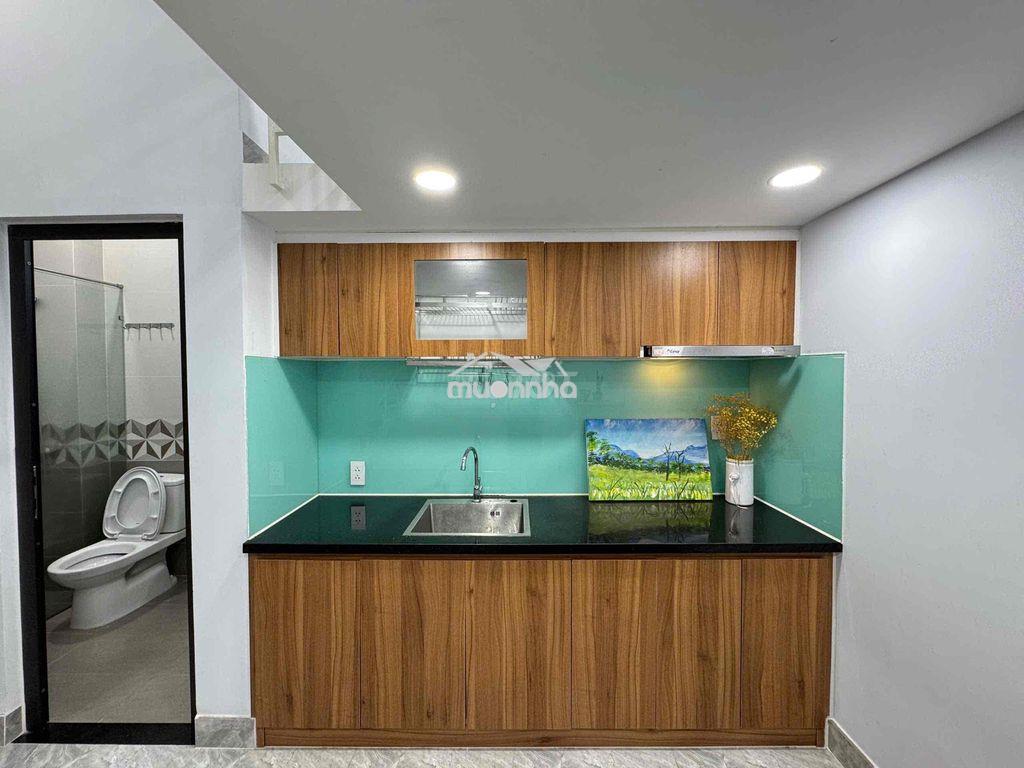 Cho thuê chdv 1 phòng ngủ, 1 gác giá rẻ, trung tâm q7 - Ảnh 4