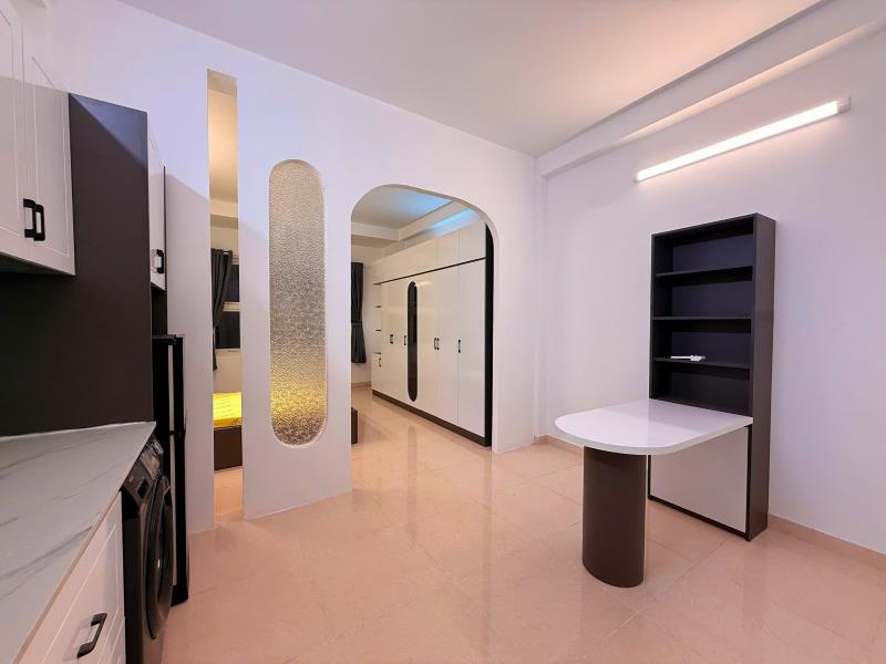 Cho thuê căn hộ 1pn 35m² – cửa sổ lớn – máy giặt riêng quận 10