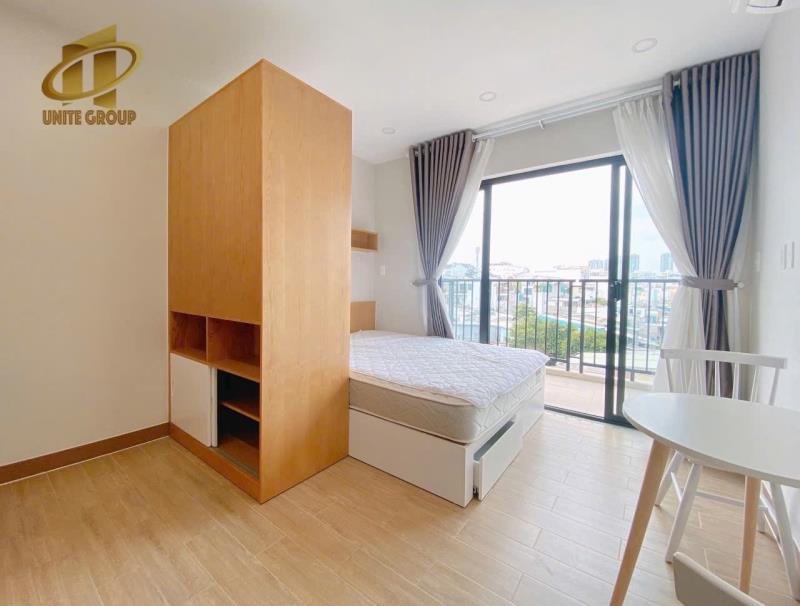 Căn hộ studio ban công full nội thất cao cấp gần lotte mart, tdtu, nttu trung tâm quận 7