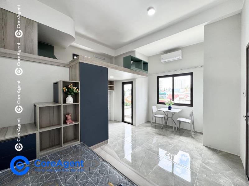 Studio ban công full nội thất ngay lê văn việt - gần ngã tư thủ đức