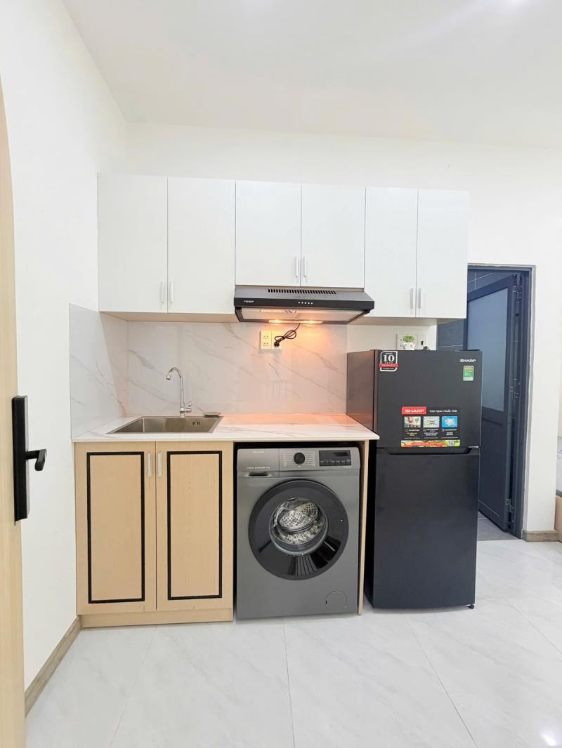 Căn hộ full nội thất mới có máy giặt, tăng bạt hổ  - Ảnh 4