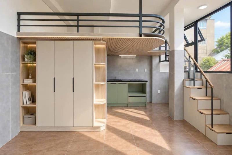 Căn hộ duplex cửa sổ lớn thoáng mát đường phan xích long, phú nhuận, gần trung tâm