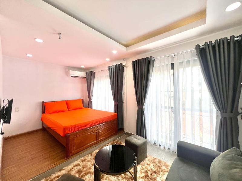 Căn hộ mới xây ban công đón nắng máy giặt riêng ngay đường trần phú
