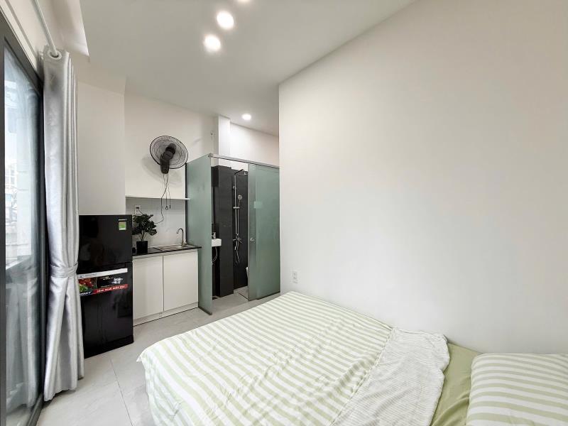 Cho thuê căn hộ 36m² ban công thoáng mát | nguyễn đình chiểu, quận 1  - Ảnh 2